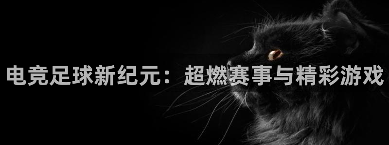 火狐电竞体育官网：电竞足球新纪元：超燃赛事与精彩游戏