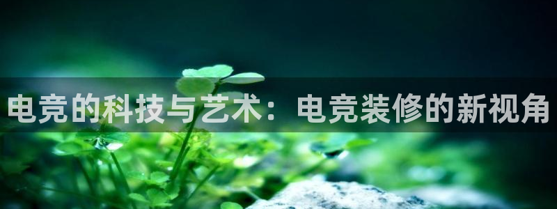 火狐电竞huohu：电竞的科技与艺术：电竞装修的新视角
